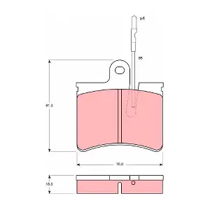 TRW GDB287