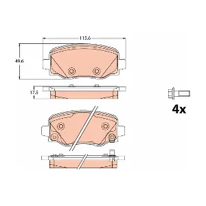 TRW GDB2116