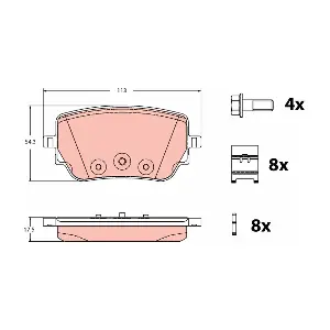 TRW GDB2331