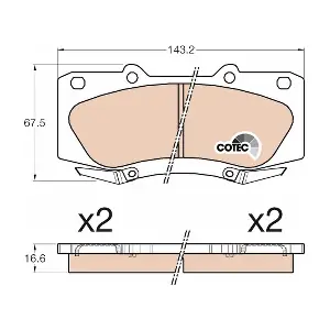 TRW GDB3534