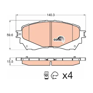 TRW GDB3580