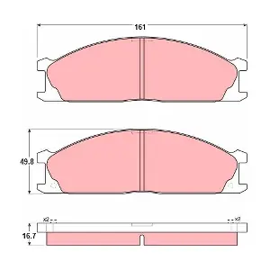 TRW GDB1017