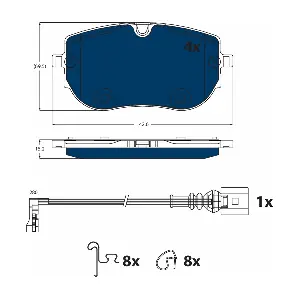 TRW GDB2548BTE