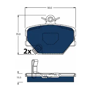 TRW GDB1365BTE