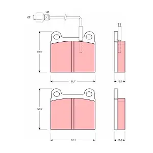 TRW GDB240