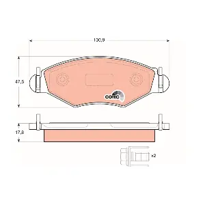 TRW GDB1500