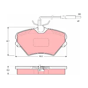 TRW GDB1087