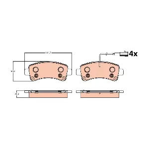 TRW GDB2106