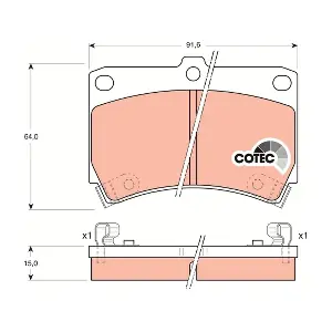 TRW GDB1024AT