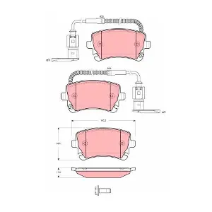 TRW GDB1508