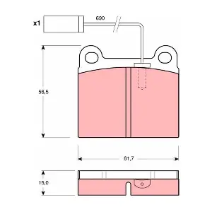 TRW GDB1252
