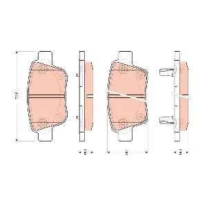 TRW GDB3456