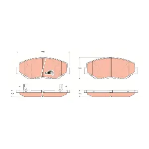TRW GDB3325AT