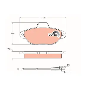TRW GDB1115