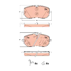 TRW GDB2483