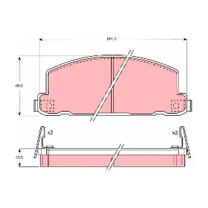 TRW GDB749