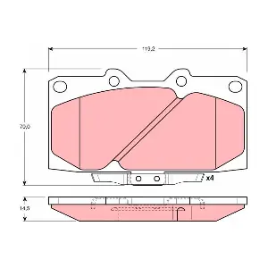 TRW GDB3131