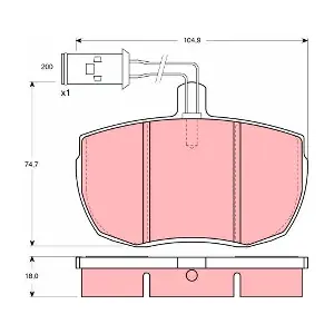 TRW GDB789