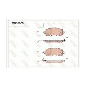 TRW GDB7906AT