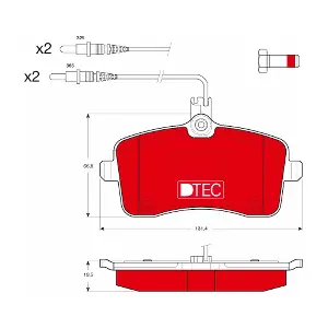 TRW GDB1594DTE