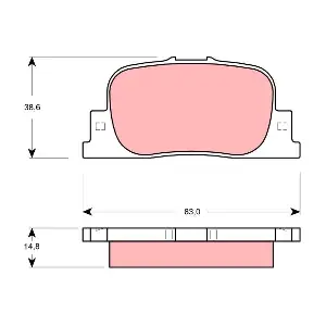 TRW GDB3278AT
