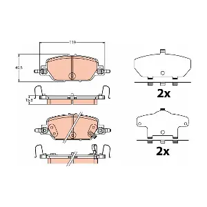 TRW GDB2217