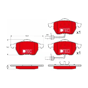 TRW GDB1307DTE