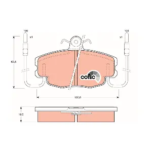 TRW GDB807