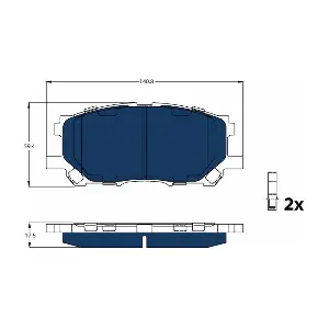TRW GDB3338BTE