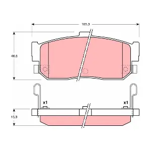TRW GDB3111