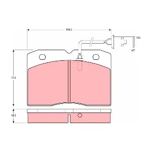 TRW GDB478