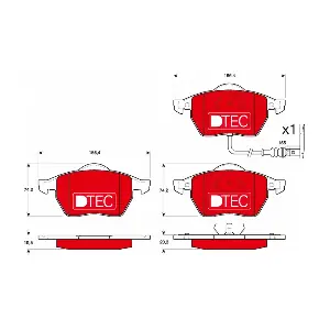 TRW GDB1403DTE