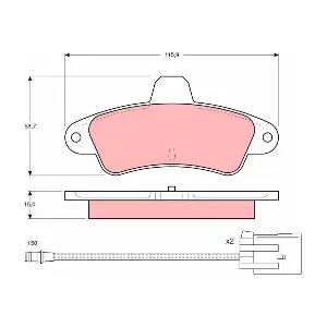 TRW GDB1112