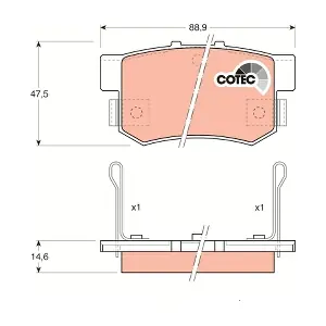 TRW GDB774AT