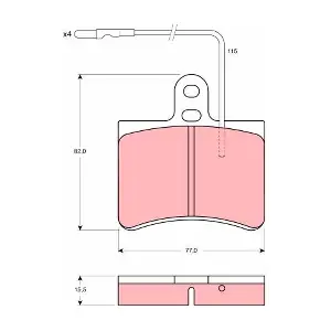 TRW GDB315