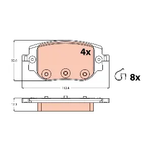 TRW GDB2613