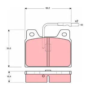 TRW GDB156