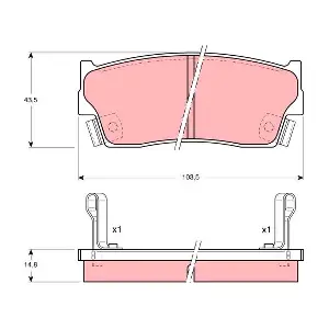TRW GDB885DT