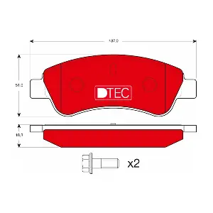 TRW GDB1463DTE