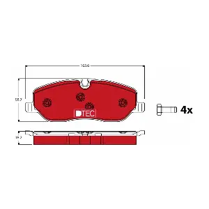 TRW GDB1631DTE