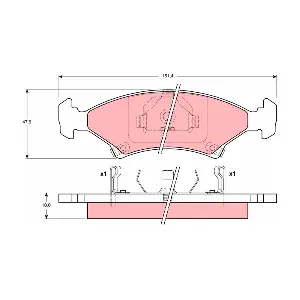TRW GDB3096