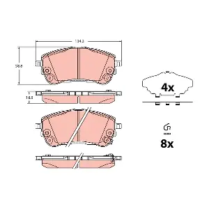 TRW GDB2345