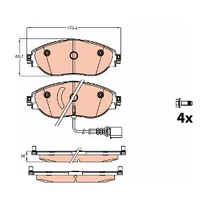 TRW GDB2114