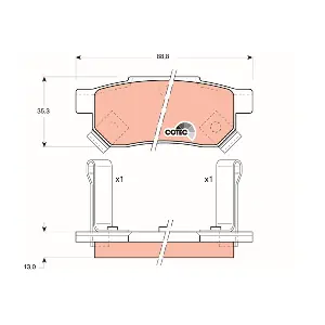 TRW GDB499