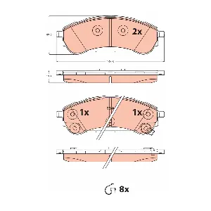 TRW GDB2529