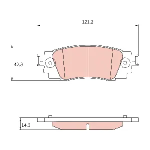 TRW GDB8968AT