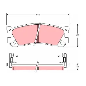 TRW GDB746