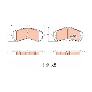 TRW GDB2044