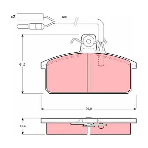 TRW GDB417