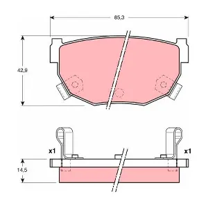 TRW GDB3143